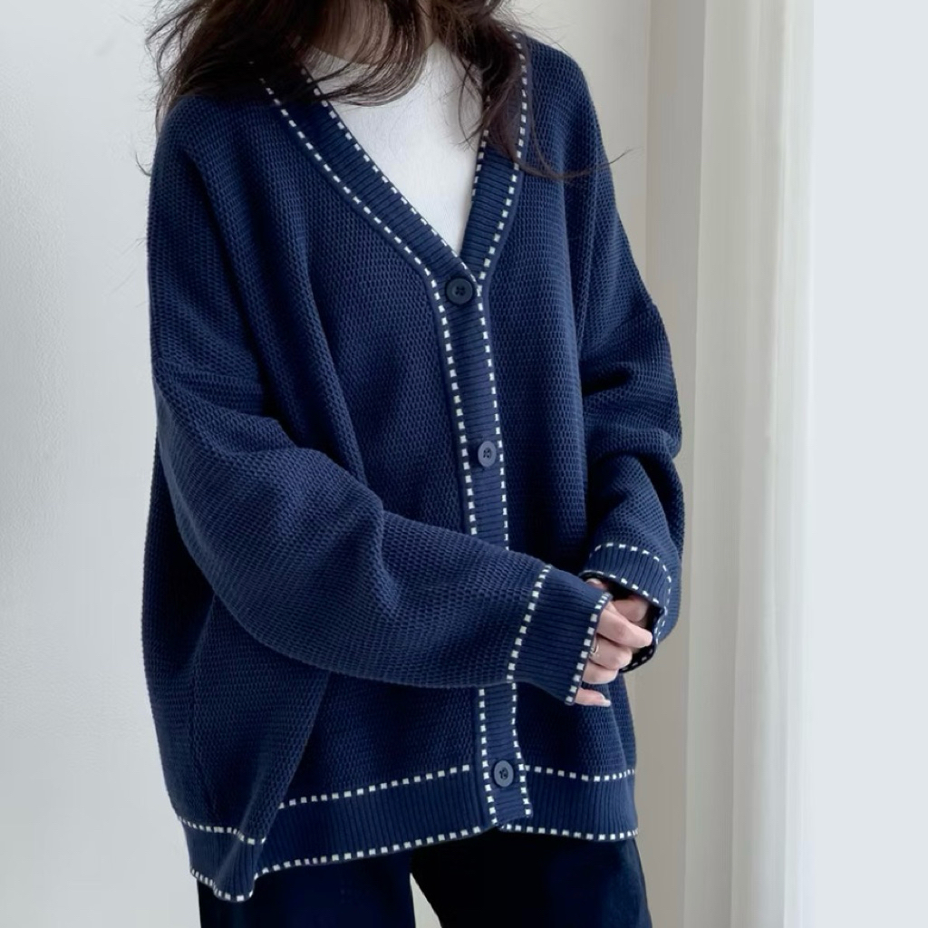 InKano Thyme Clove | Brisa | Thames Outer - Outwear Rajut Wanita Cardigan Knit