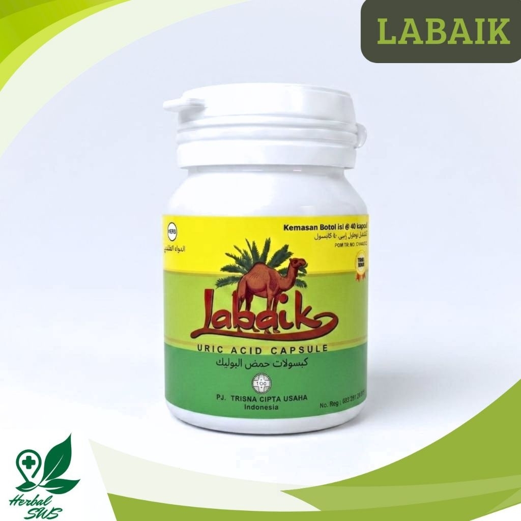 Labaik Herbal Original Isi 40 Kapsul