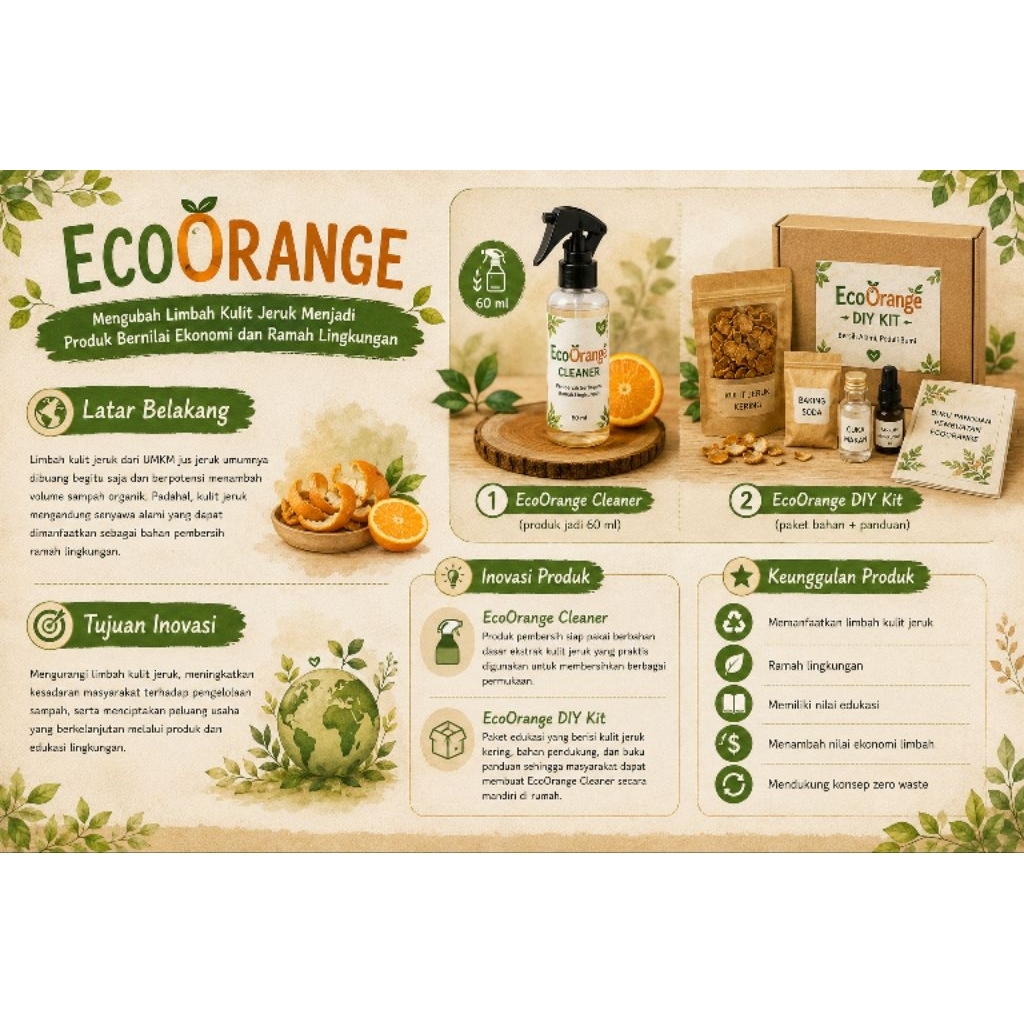 Eco Orange Cleaner & DIY KIT