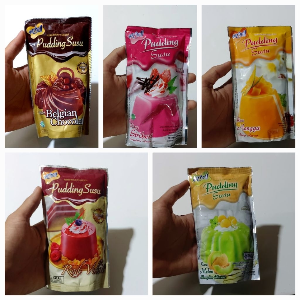 Pudding Nutrijell All Varian Rasa