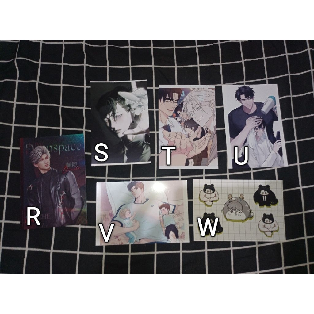 PBOX Manhwa BL,ORV, Postcard Sylus Love And Deepspace