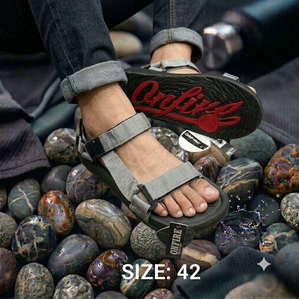 SANDAL GUNUNG PRIA SANDAL DISTRO ONFIRE ORIGINAL