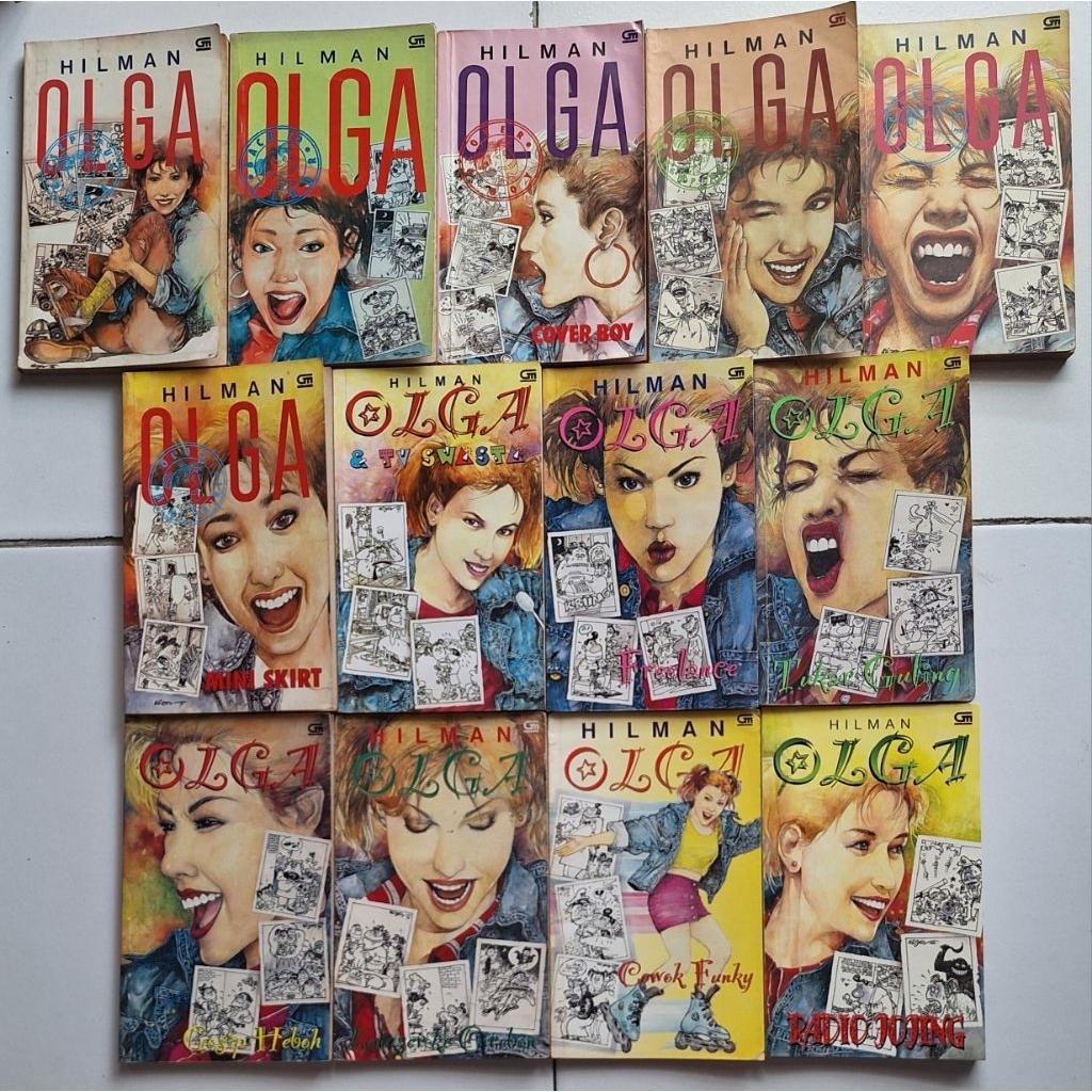 Seri Olga - Hilman (13 buku)