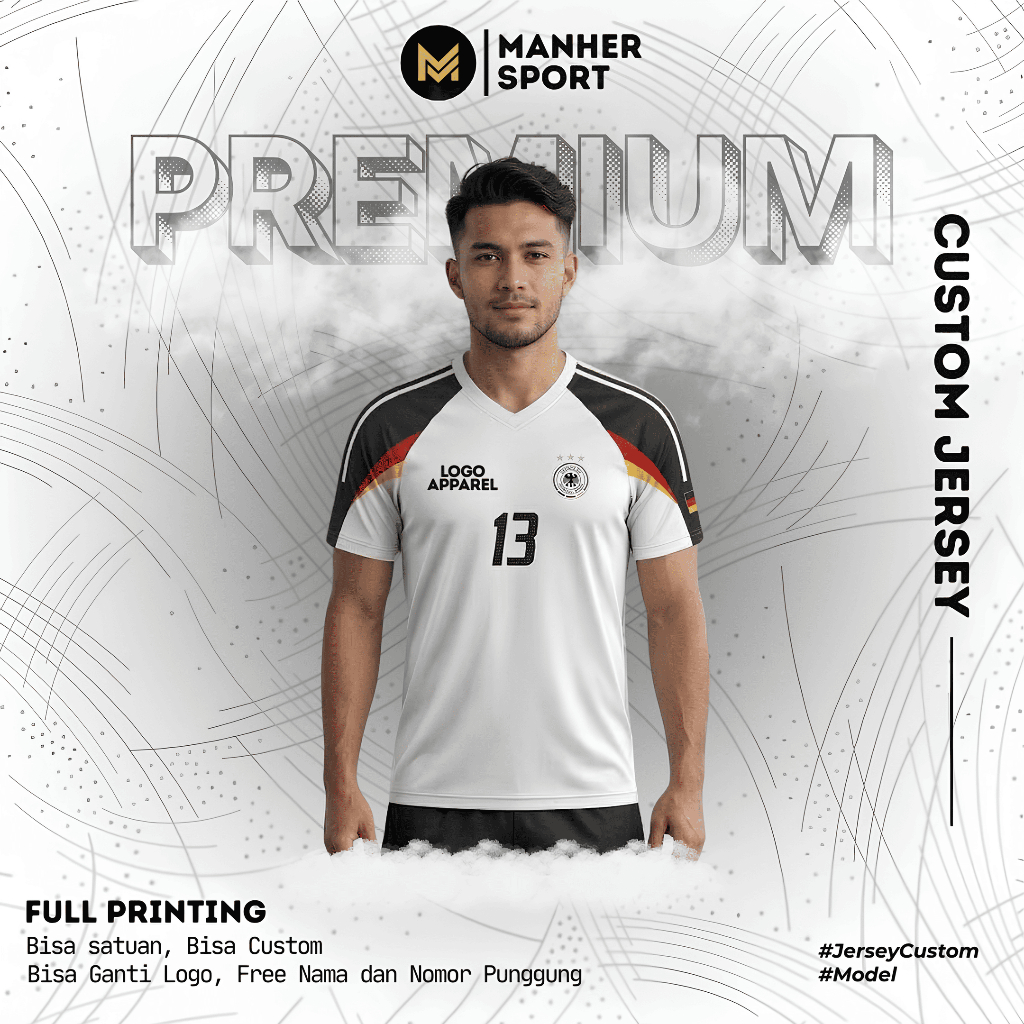 JERSEY JERMAN 2004 FULL PRINTING