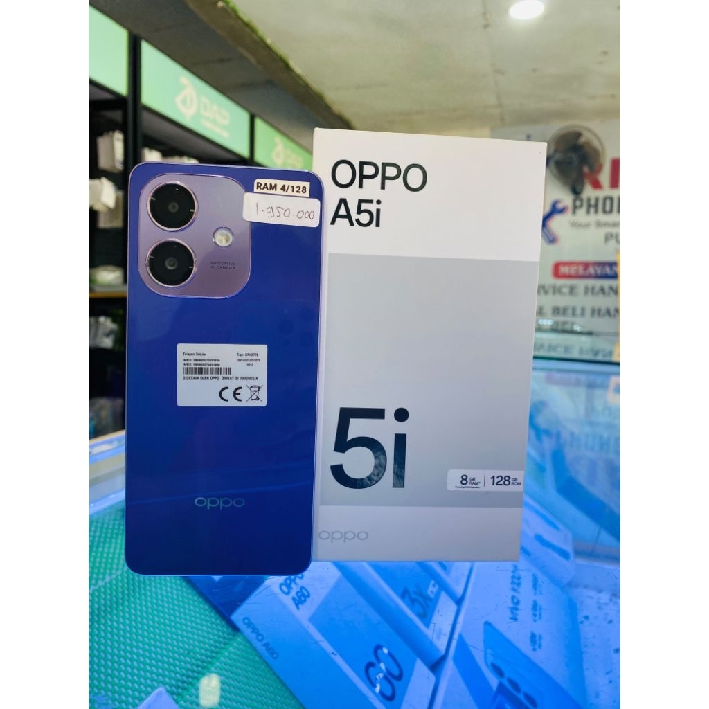 oppo a5i 4/128 second lik new