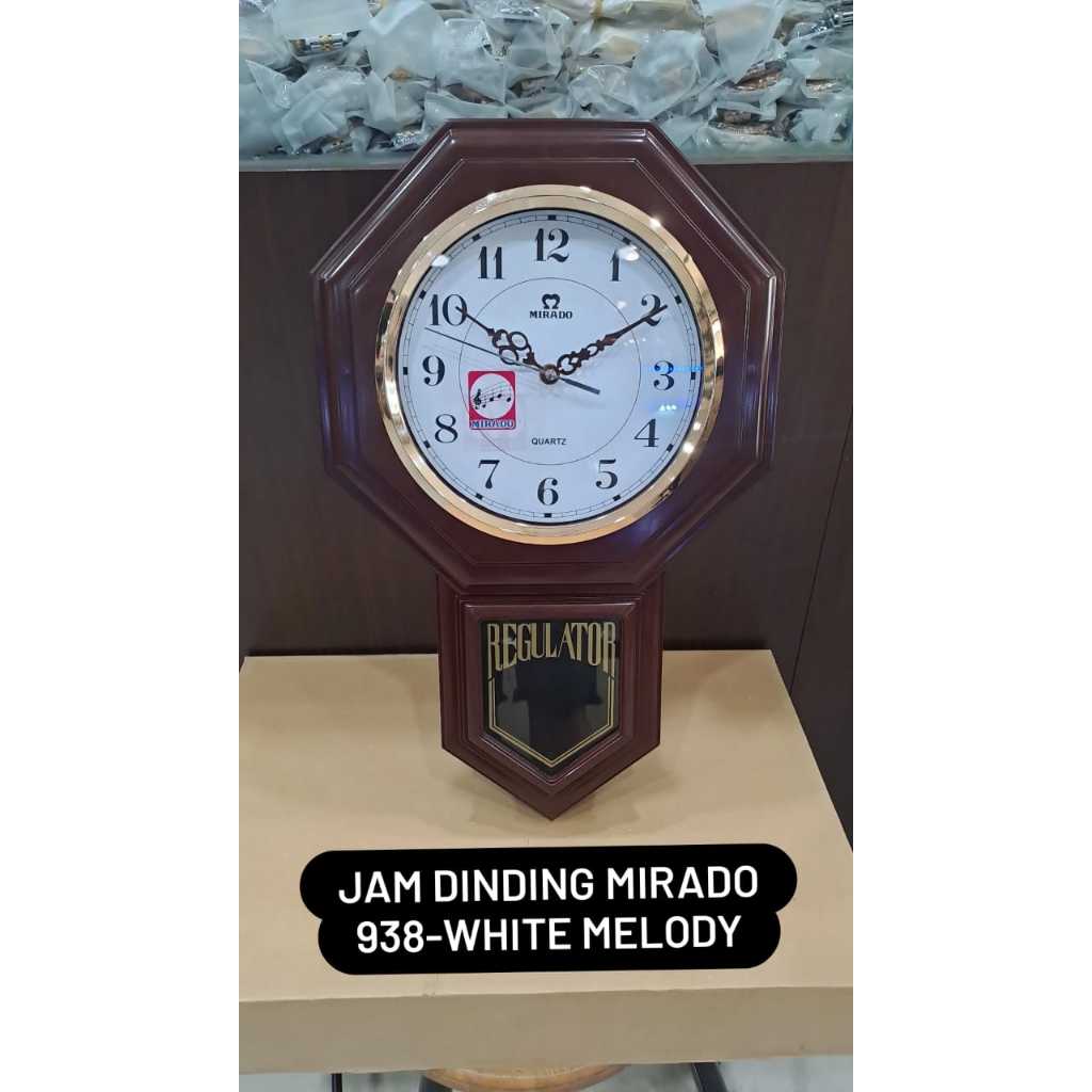 Jam Dinding Mirado Melodi 938