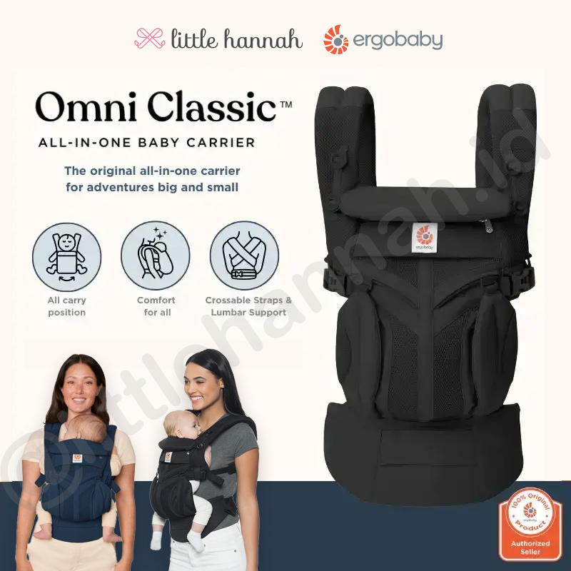 [ASLI] ERGOBABY OMNI 360 Classic Cool Air Mesh - Gendongan Bayi Ergobaby Carrier ORIGINAL