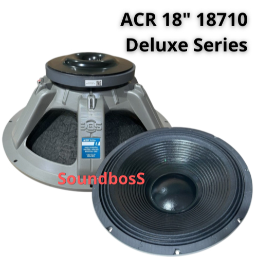 Speaker Komponen ACR 18" 18710 Deluxe Series Original