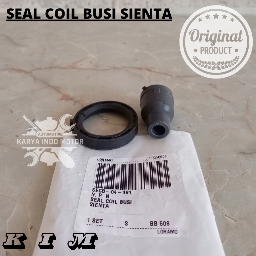 SEAL COIL BUSI-KARET KOIL BUSI TOYOTA SIENTA SET