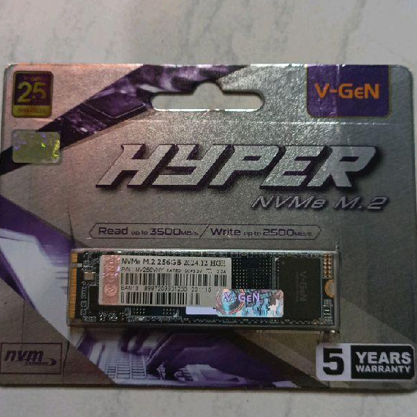 SSD VGEN HYPER 256GB NVME M.2