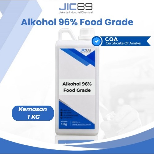 Alkohol 96% Food Grade/ Ethanol Food Grade Kemasan 1 kg