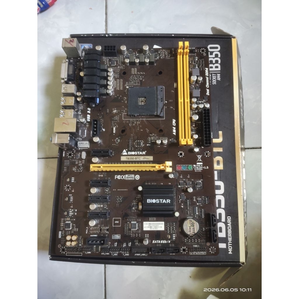 MOBO BIOSTAR TB350-BTC AM4 NYALA minus
