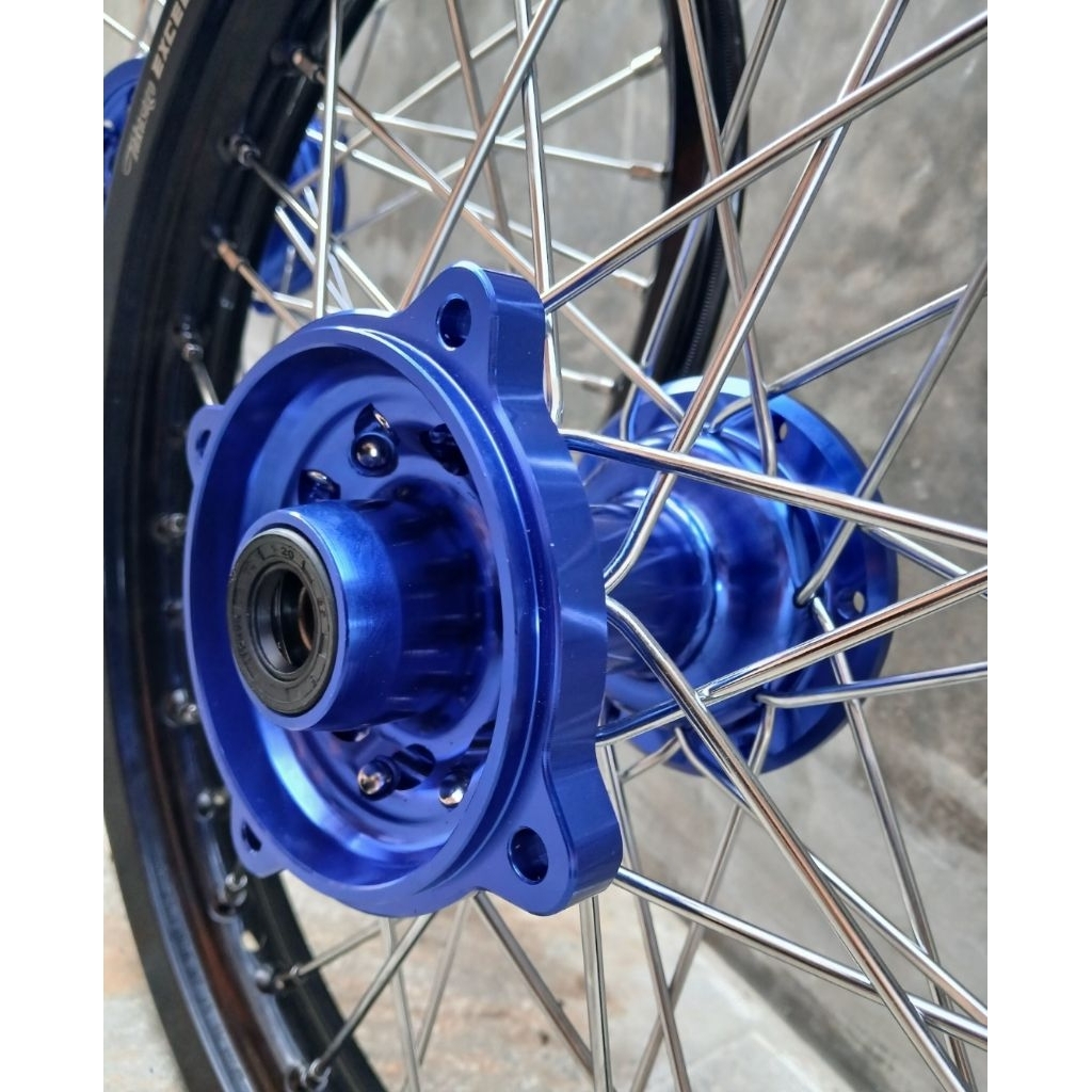 TROMOL CNC KLX 150 BIRU SCARLET