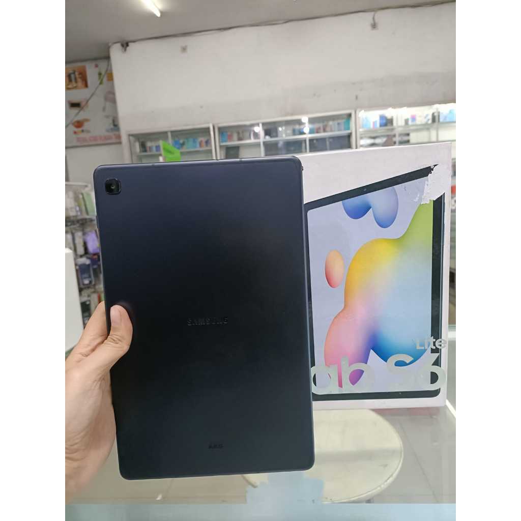 SAMSUNG GALAXY TAB S6 LITE 2022 P619 4/128GB CELL SECOND SEKEN BEKAS RAM 4 INTERNAL 128