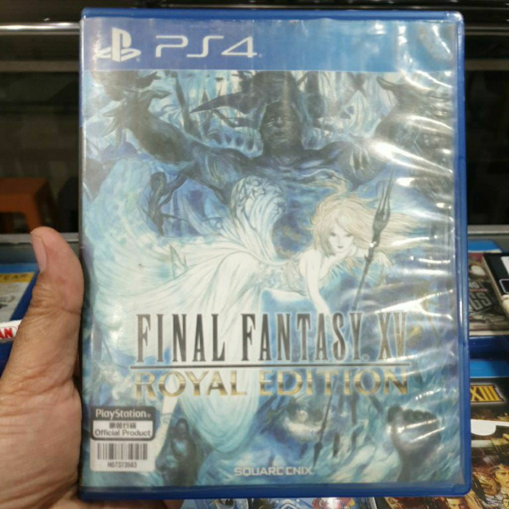kaset ps4 secon judul final fantasy XV royal edition