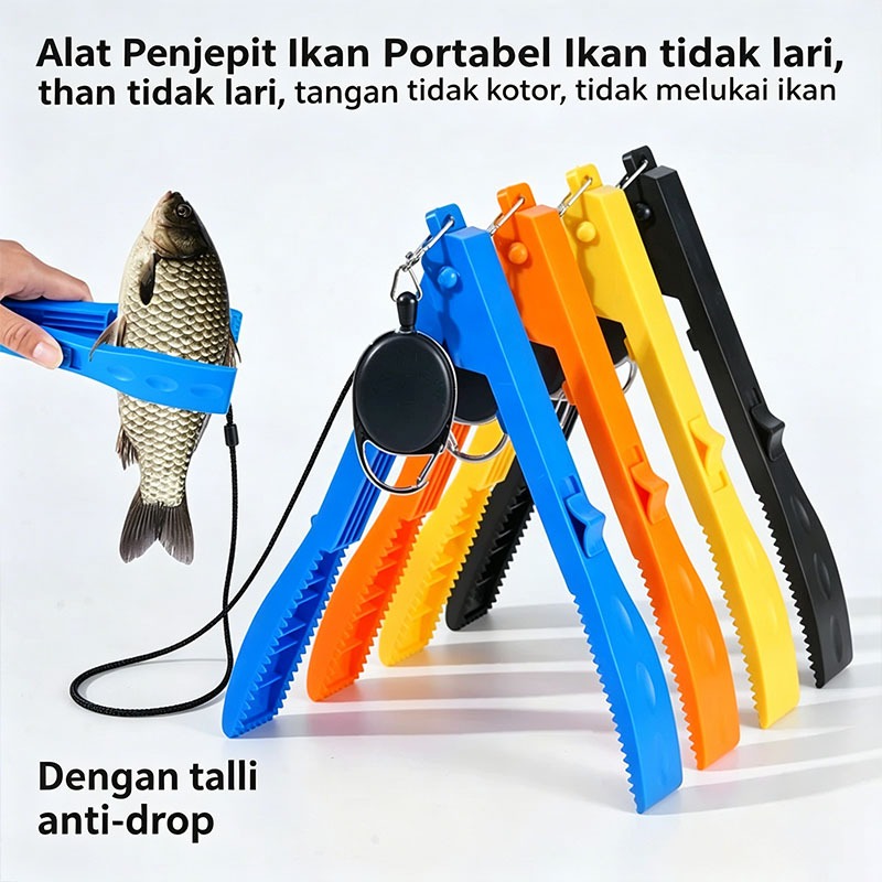 Alat pengontrol ikan, penjepit ikan, penjepit ikan yang tidak membahayakan ikan, tang umpan, tang pa