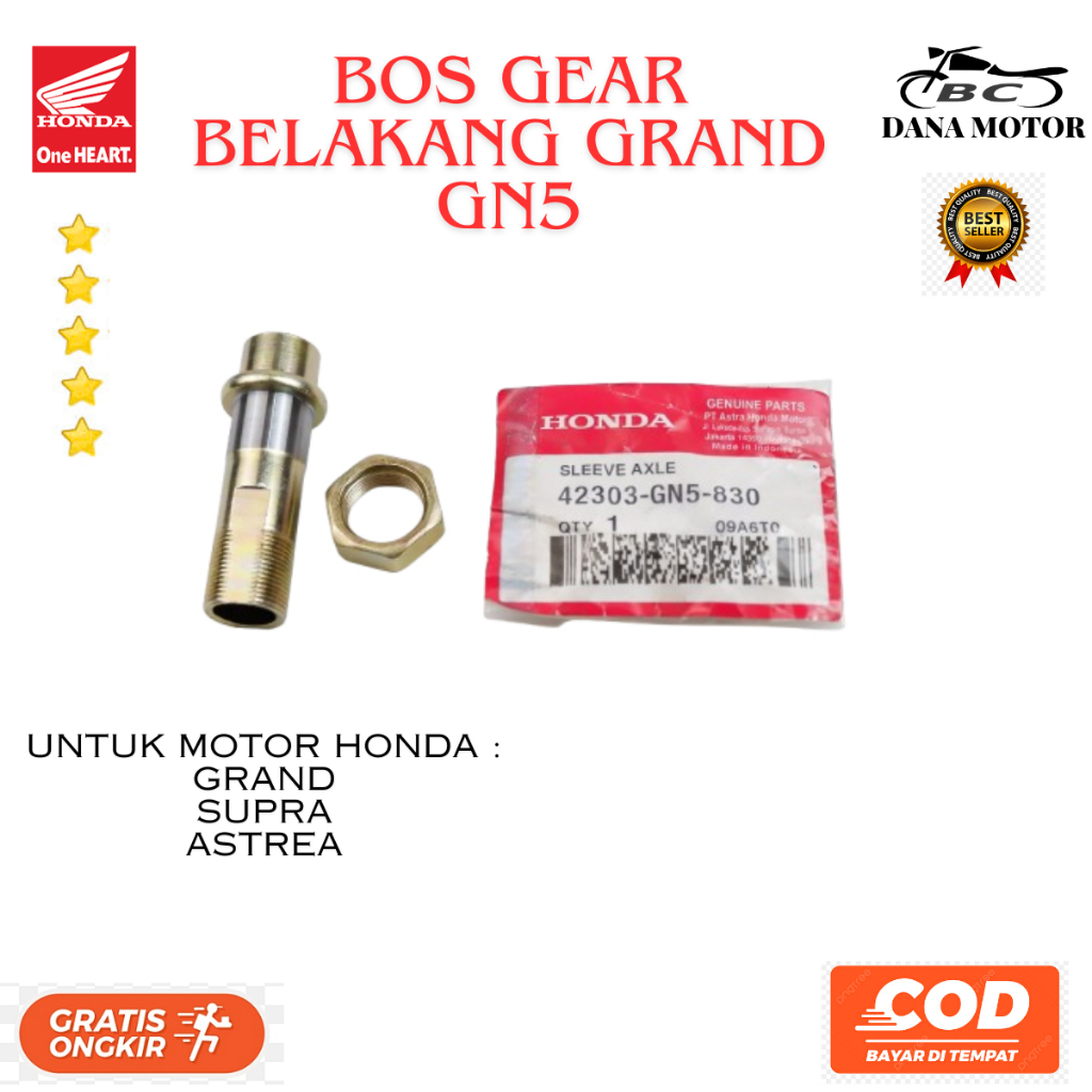 Bos Gear Belakang Grand Ori / Bosh Bear belakang Honda Supra PNP - 42303-GN5-830