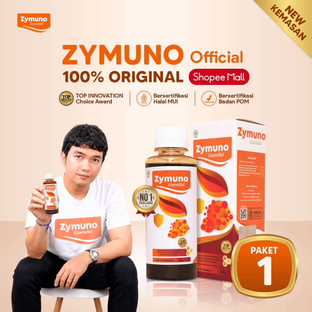 ZYMUNO Terlaris - Secara Tradisional Membantu Memelihara Kondisi Kesehatan Pada Penderita Kanker