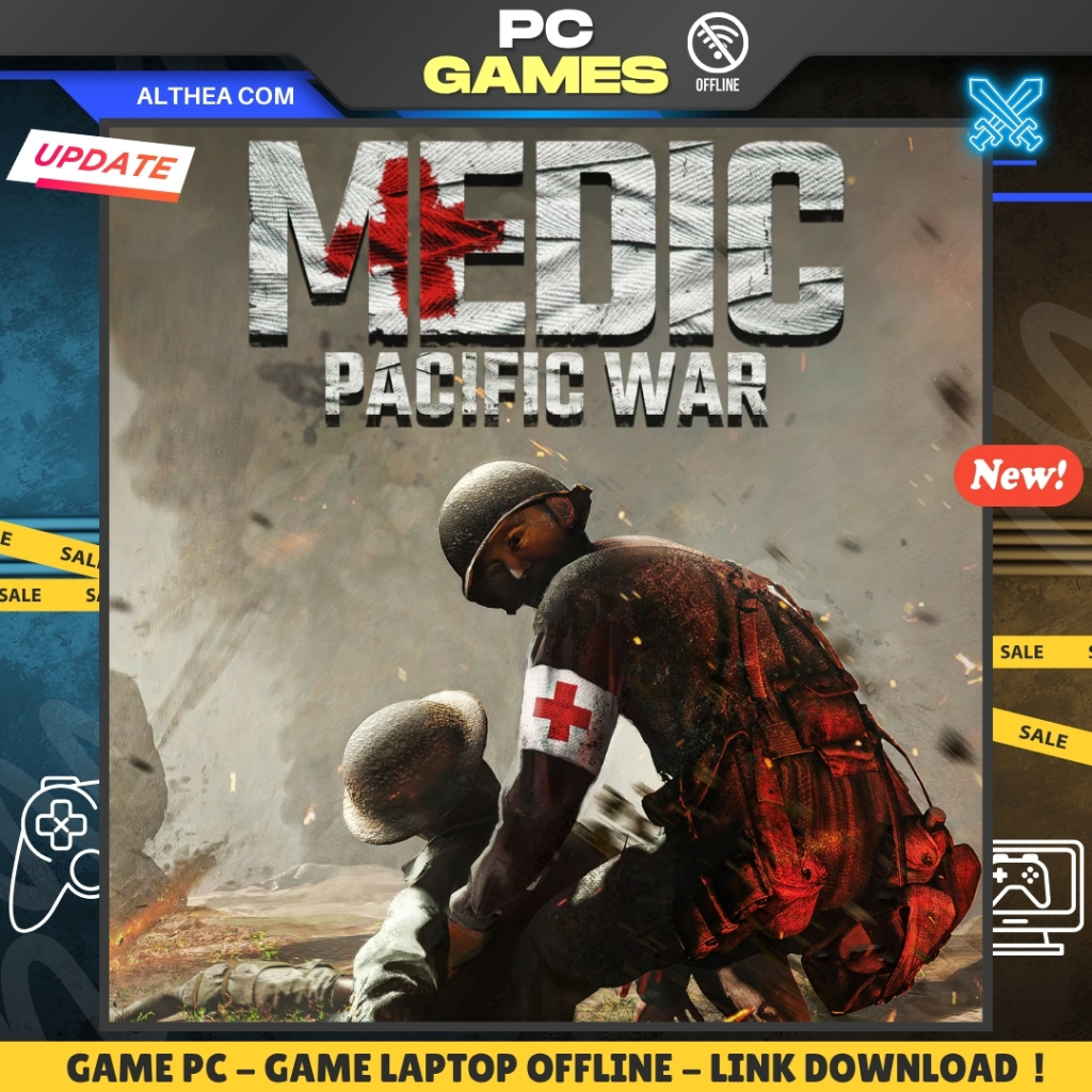 MEDIC : PACIFIC WAR - STRATEGY - WAR - SIMULATION - GAME PC / LAPTOP - OFFLINE - ALTHEA COM