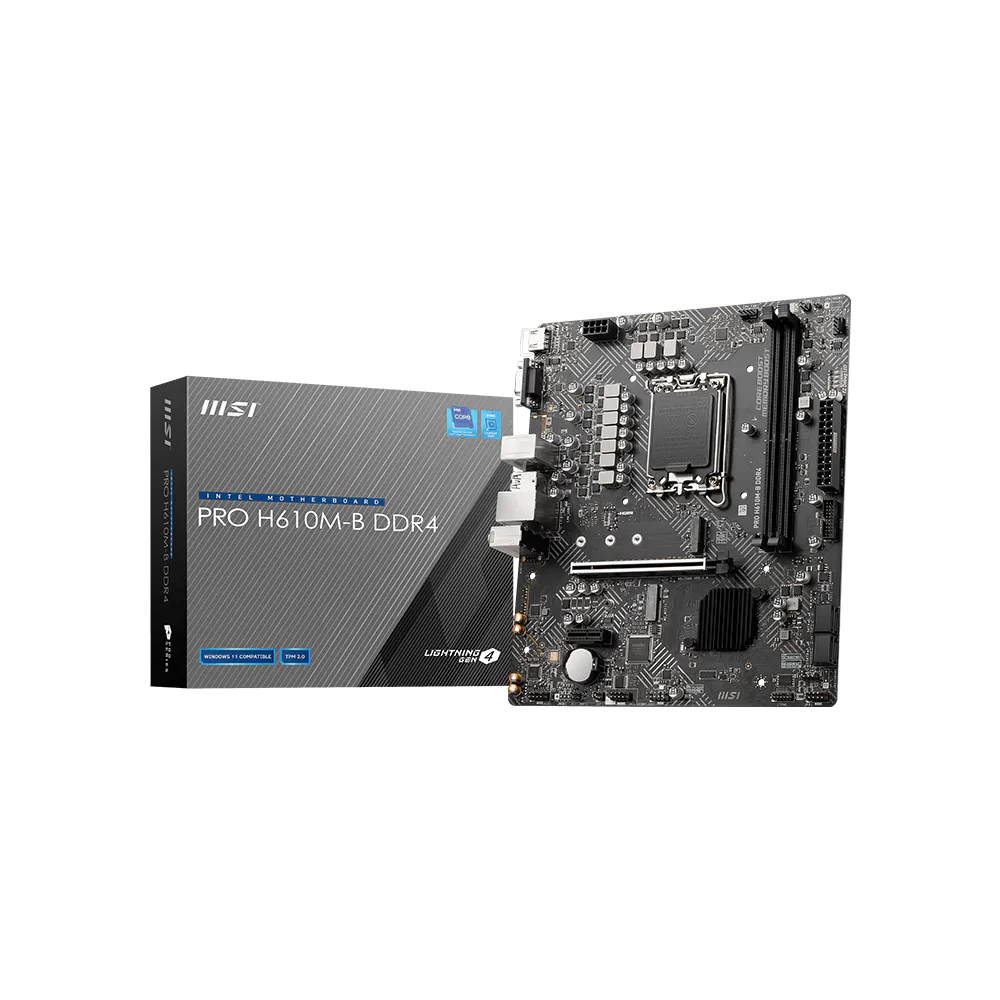 MOBO MSI H610M DDR4 BOMBER-05921