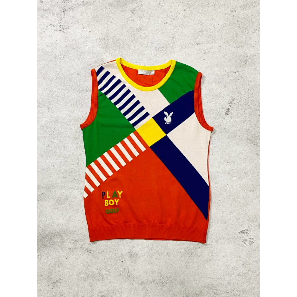 Knit Vest by Playboy