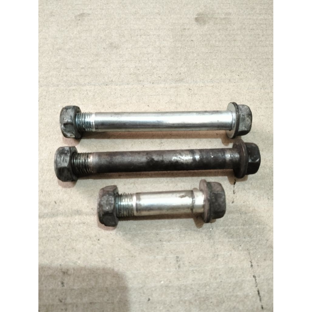 Baut Mur unitrack shock belakang Ninja fi old z250 karbu Original