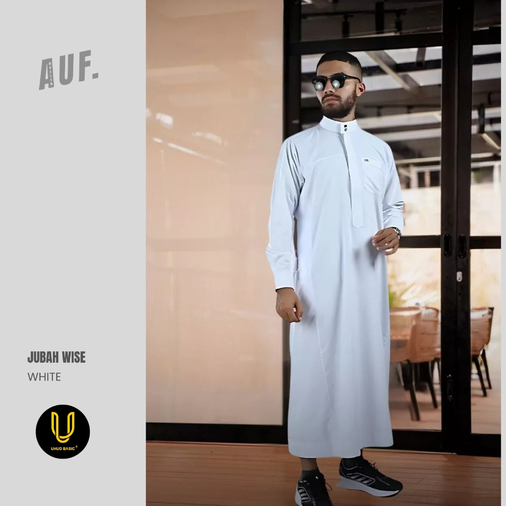JUBAH WISE || UHUD BASIC || AUF MOSLEM