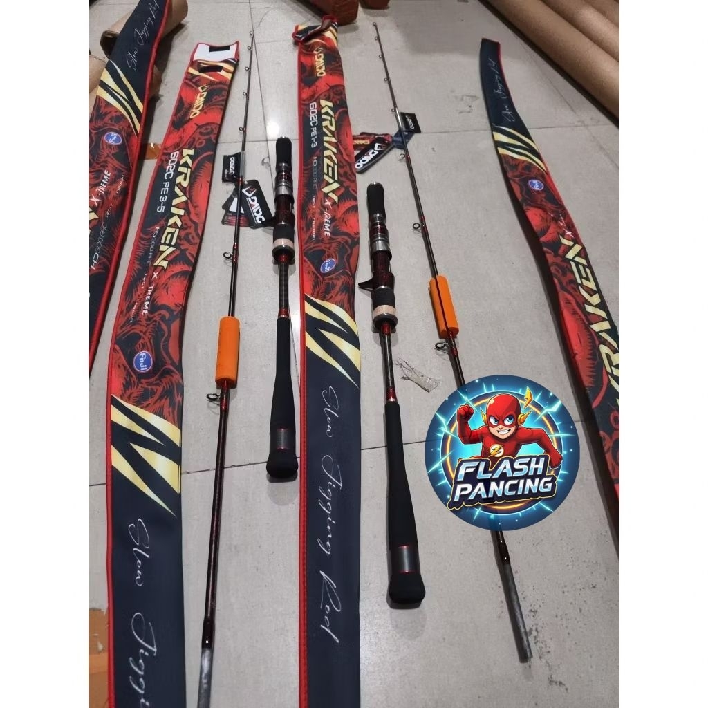 JORAN DAIDO KRAKEN 602/180cm (OH dan jigging) carbon kevlar