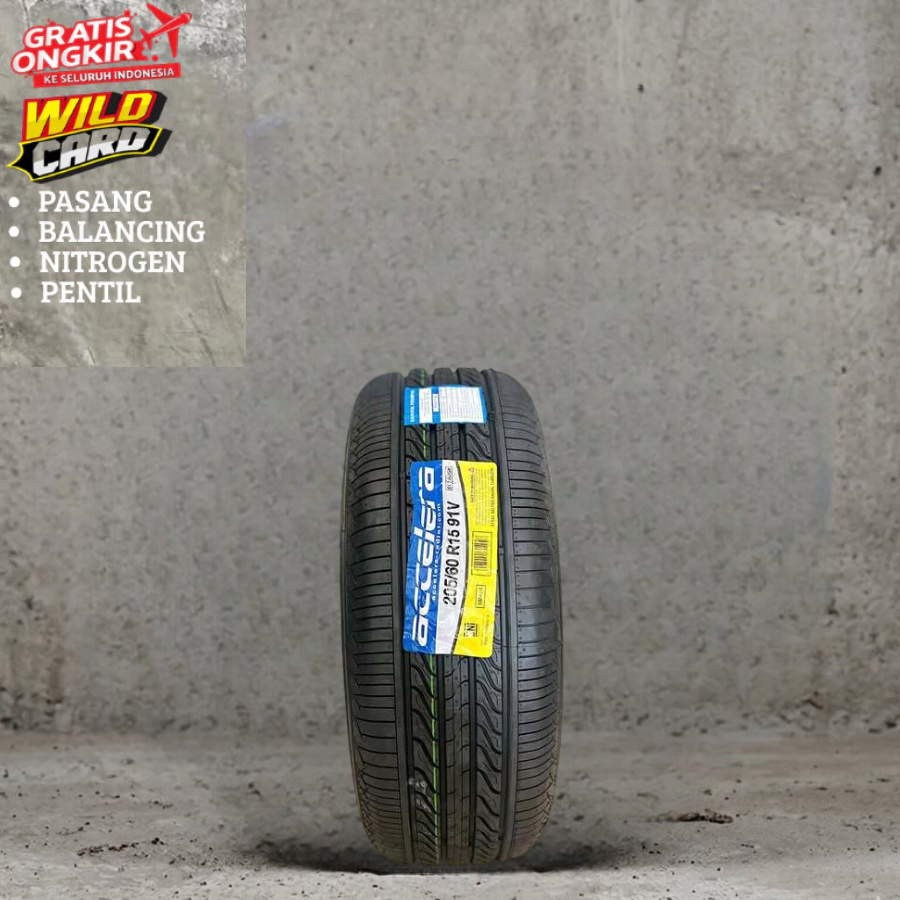 Ban Mobil 205 60 R15 Merek Accelera Eco Plush Ukuran 205/60 R15 Tubles