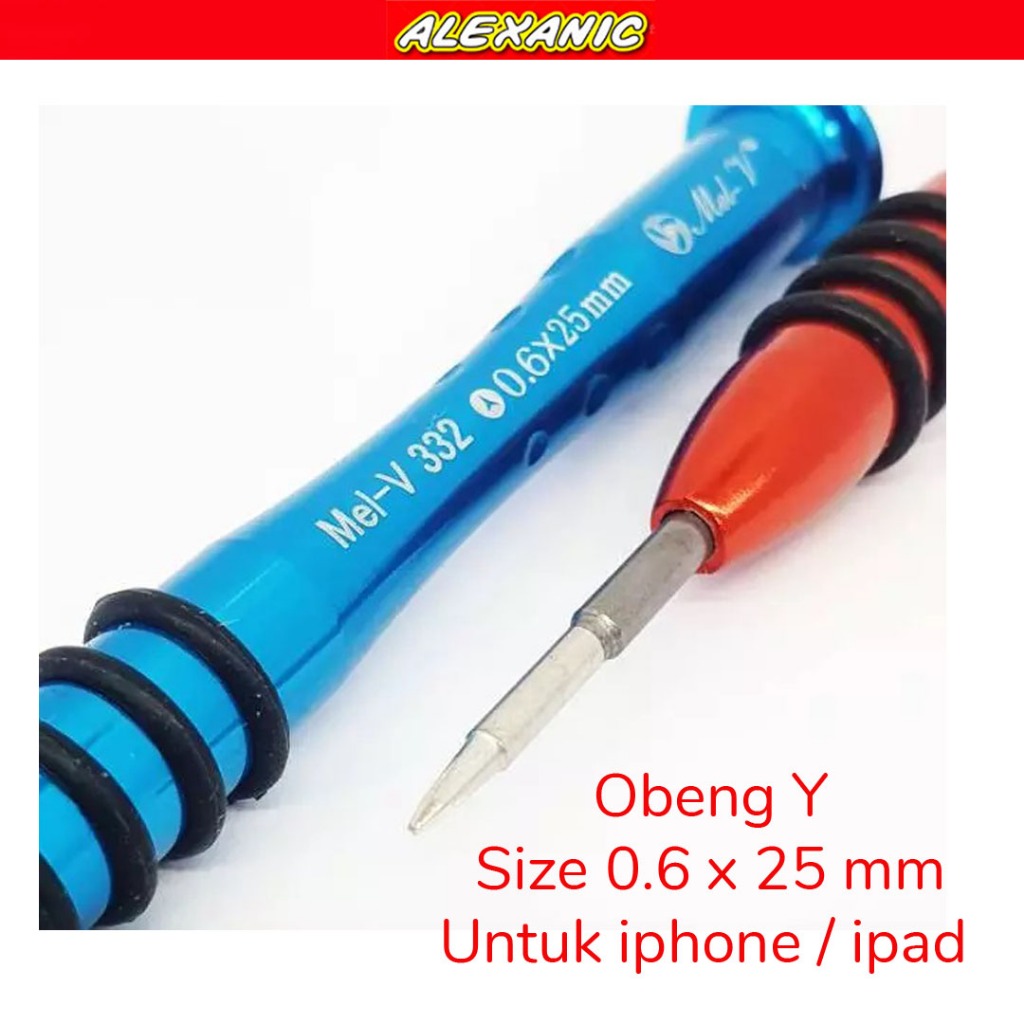 Obeng Y Obeng iphone 7 / Obeng iphone 8 / Obeng IPAD Obeng Y 0.6x25mm