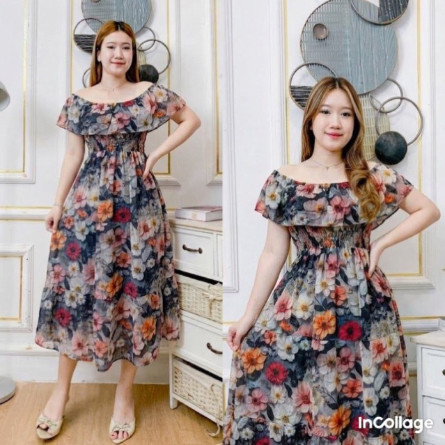 nora panjang daster bali/daster sabrina jumbo premium