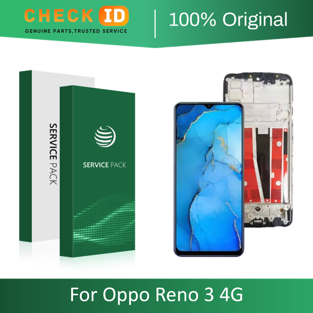 [ TRUST.ID ] AMOLED LCD + FRAME OPPO RENO 3 4G CPH2043 ORIGINAL