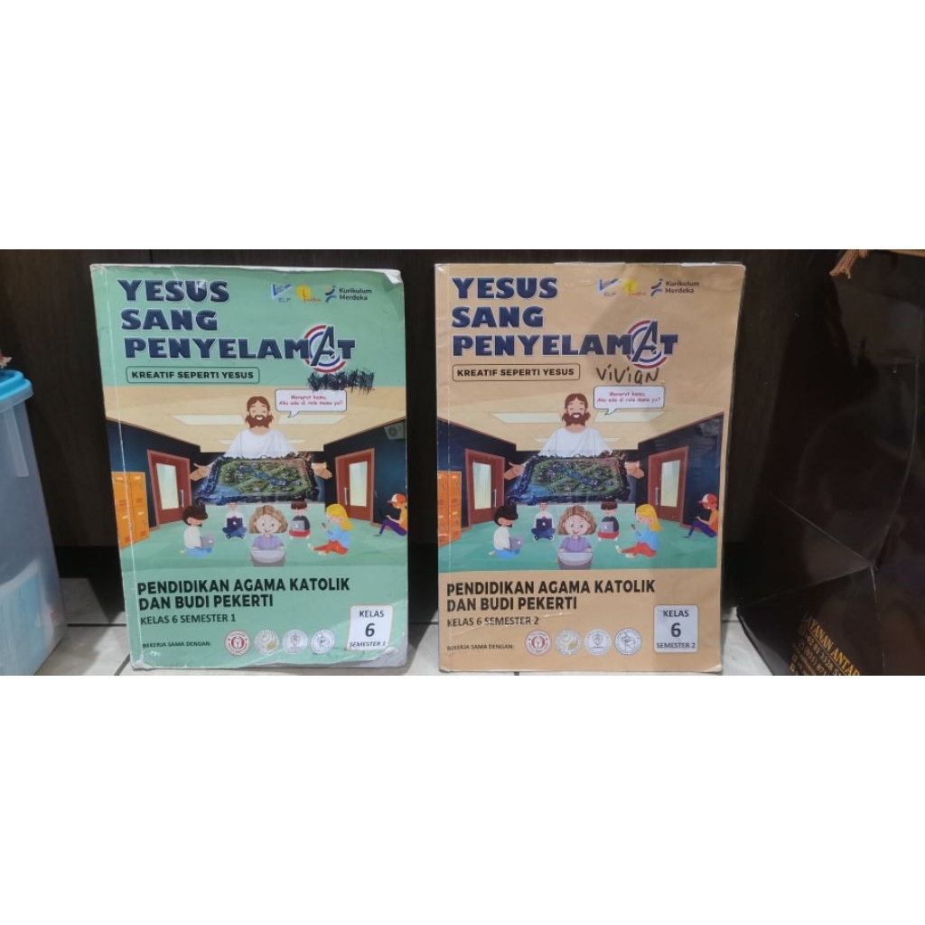 buku Yesus Sang Penyelamat kelas 6SD