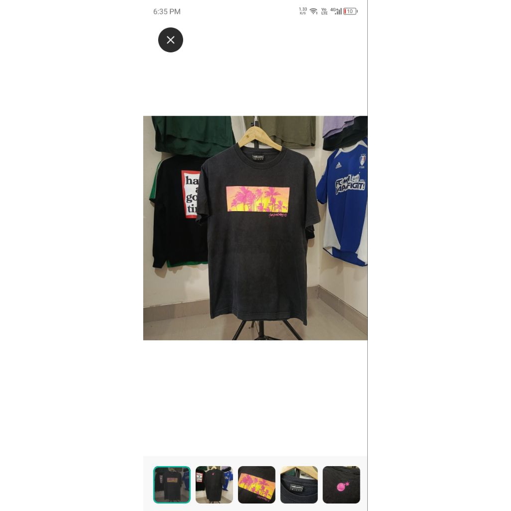 Kaos The Hundreds Black Size M
