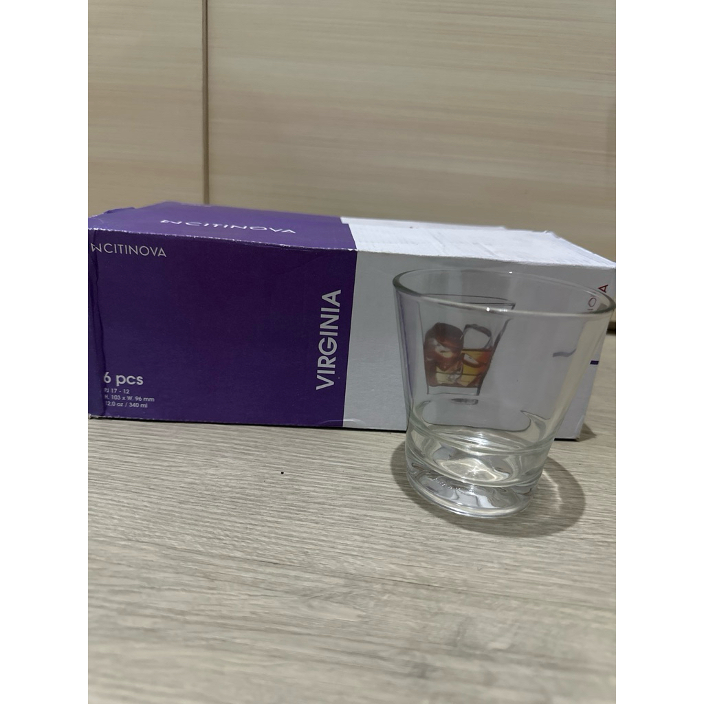 Gelas citinova virginia isi 6 pcs