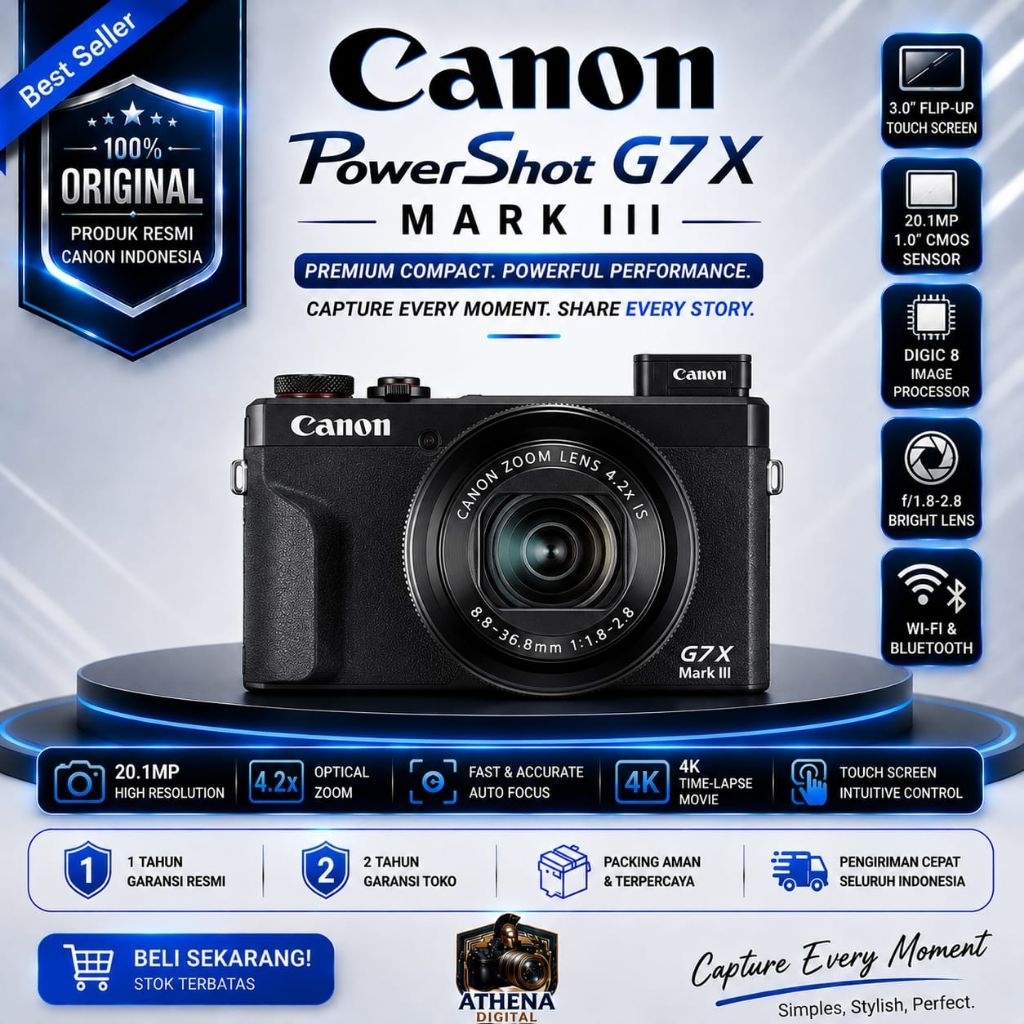 CANON POWERSHOT G7X III / CANON POWERSHOT G7X MARK III / CANON G7X III