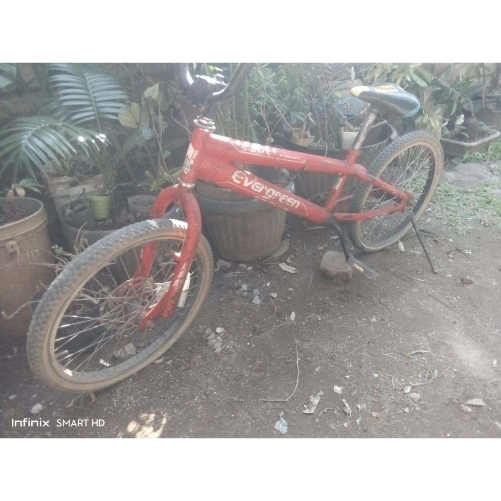 SEPEDA BMX 20 INCH, SEPEDA BMX EVERGREEN, SEPEDA ANAK