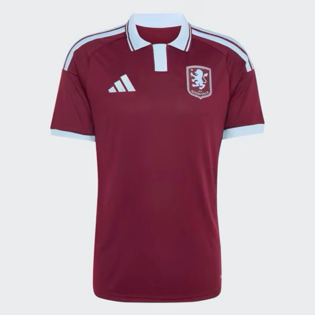 adidas Jersey Aston Villa 26/27 Home Maroon Glow Blue BNWT Original Resmi JZ4736