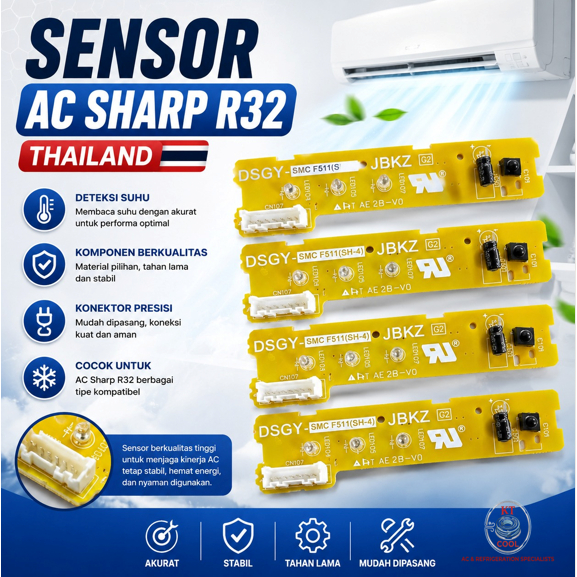 SENSOR AC SHARP R 32 THAILAND