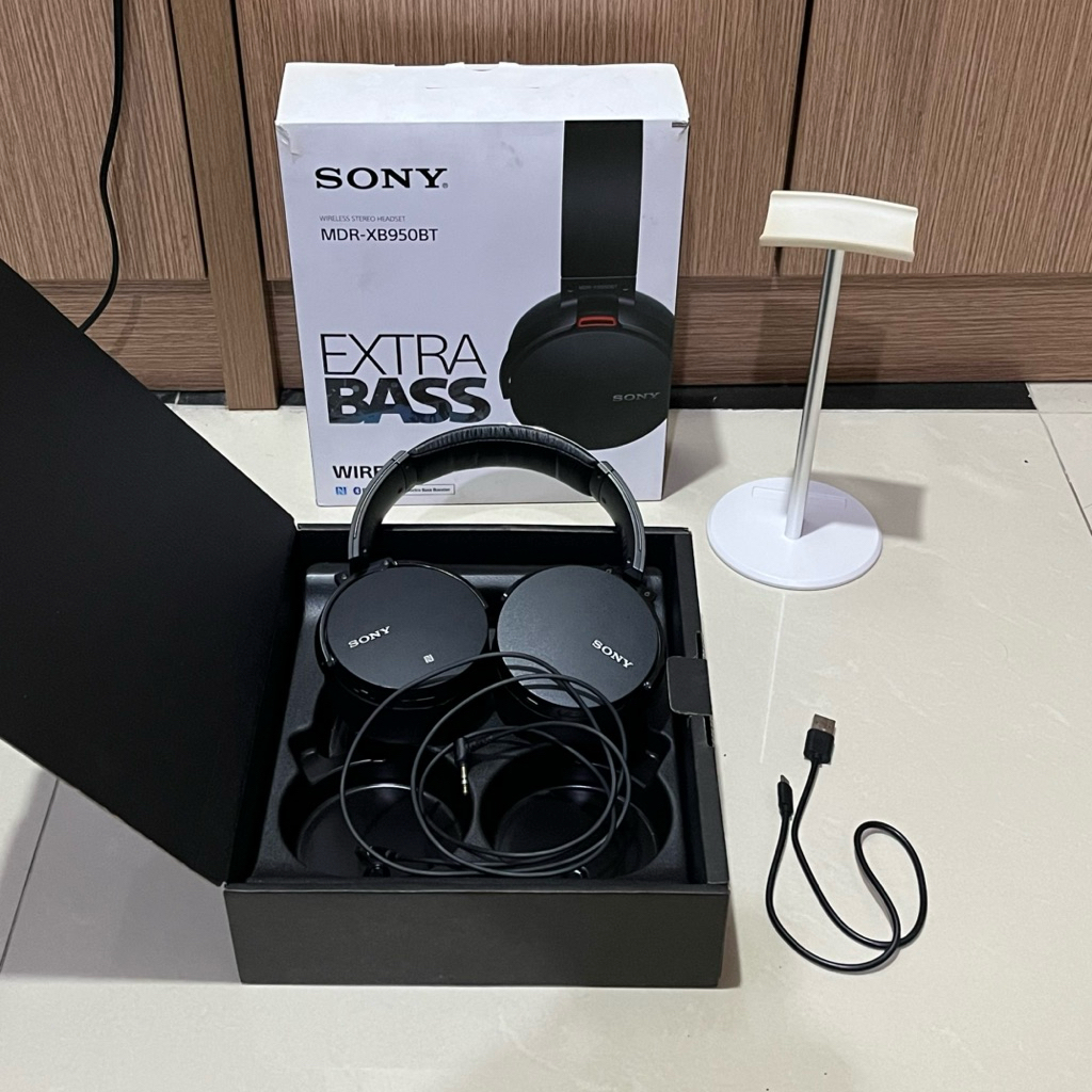 Headphone Sony MDR XB950BT HEADSET WIRELESS EXTRA BASS ORIGINAL