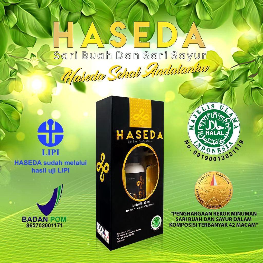 OFFICE STORE HASEDA HERBAL ORI SARI BUAH DAN SAYUR ORIGINAL