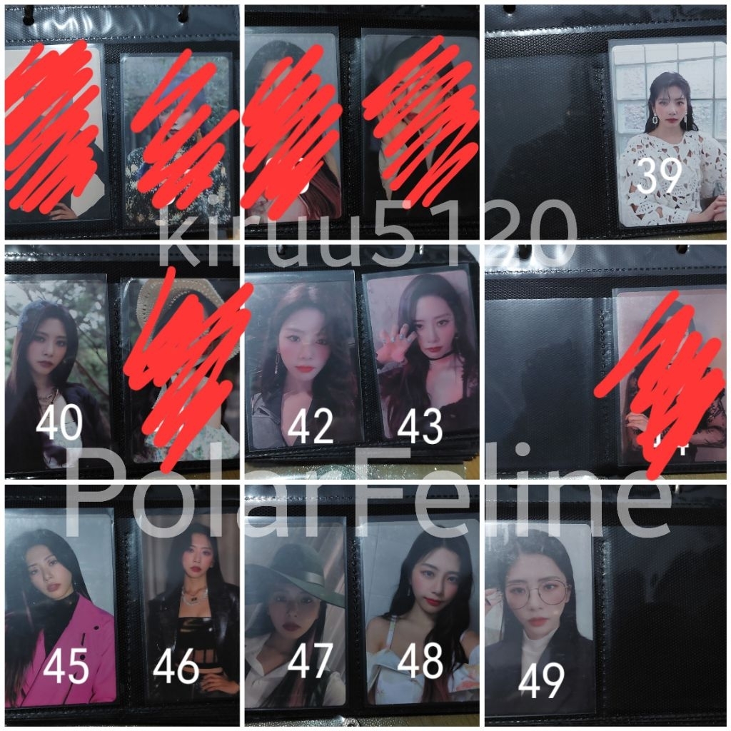 Photocard JIU Dreamcatcher All Era Normal and Limited