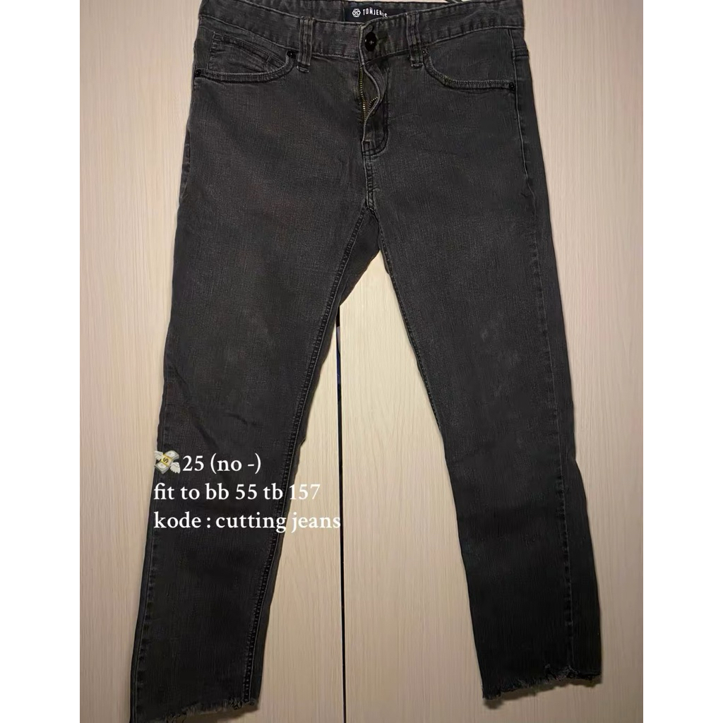 (PRELOVED) celana jeans rawis