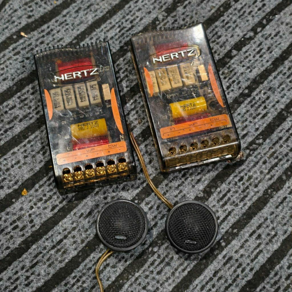 tweeter dan pasif 2 way hertz original