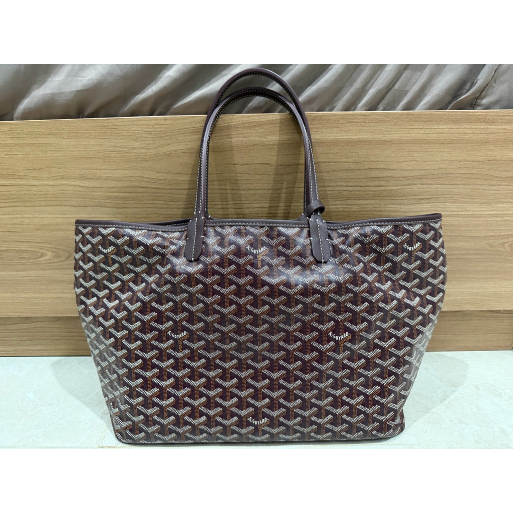 goyard saint louis pm burgundy