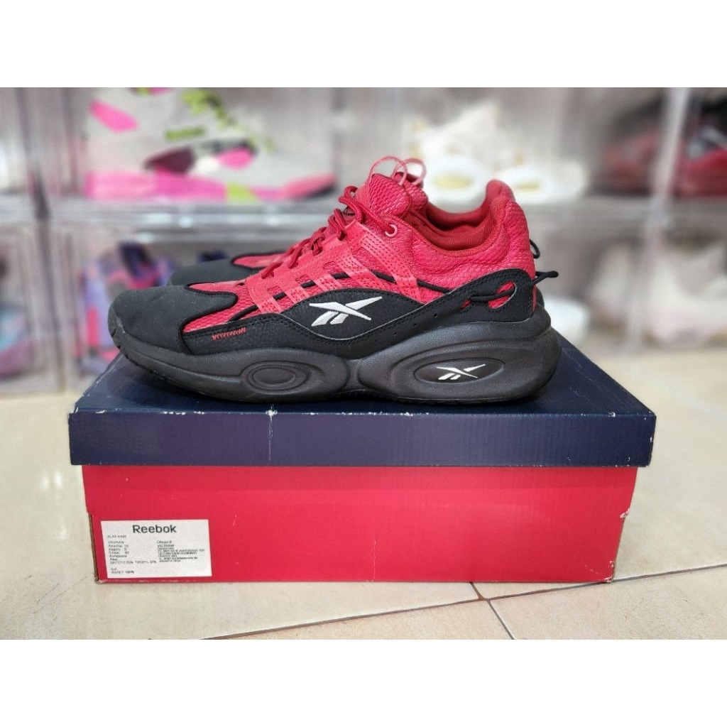 REEBOK SOLUTION ALLEN IVERSON "BLACK RED"