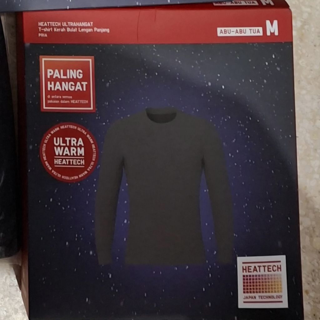 UNIQLO Ultra Warm HEATTECH ORIGINAL Ekstra Hangat