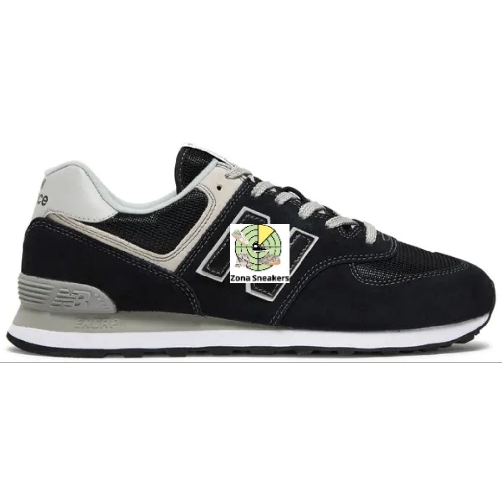Sepatu NB 574 Black Greey