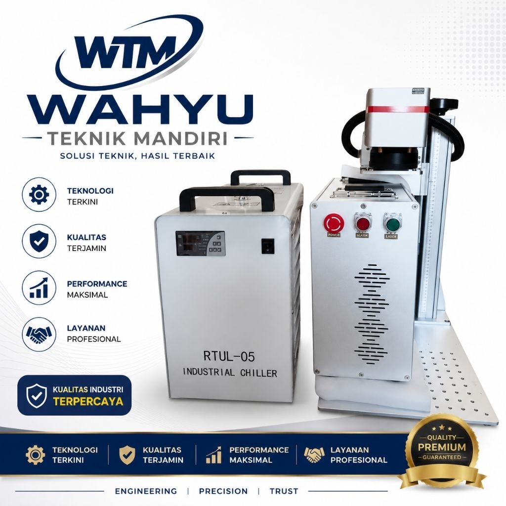 Mesin Laser UV/UV Laser Marking Machine 5 Watt Portable