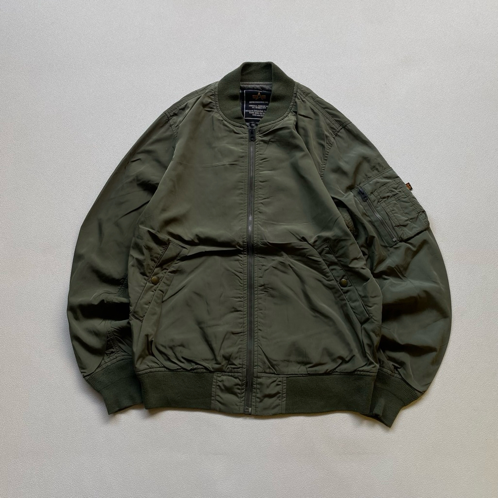 jaket casual bomber alpha industries